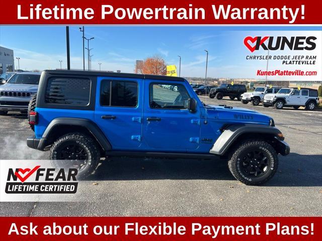 used 2022 Jeep Wrangler car, priced at $29,477