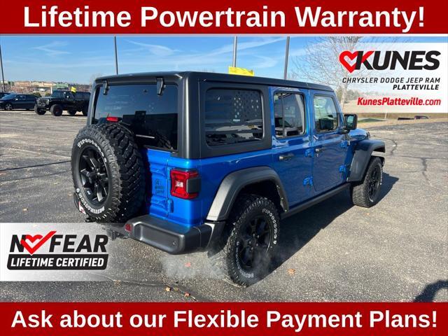 used 2022 Jeep Wrangler car, priced at $29,477