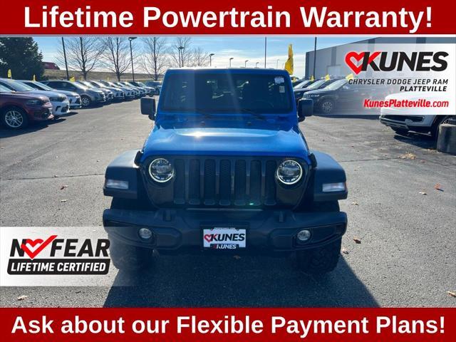 used 2022 Jeep Wrangler car, priced at $29,477