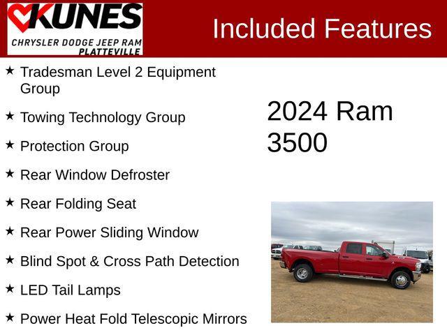 new 2024 Ram 3500 car, priced at $66,606