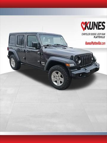 used 2018 Jeep Wrangler Unlimited car, priced at $23,977