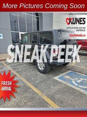 used 2018 Jeep Wrangler Unlimited car, priced at $23,977