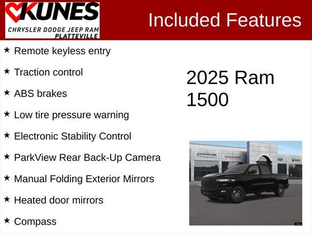 new 2025 Ram 1500 car, priced at $51,066