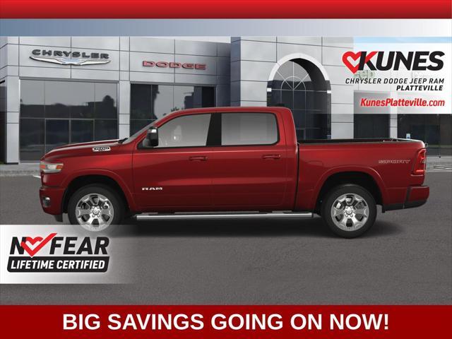 new 2025 Ram 1500 car, priced at $49,704