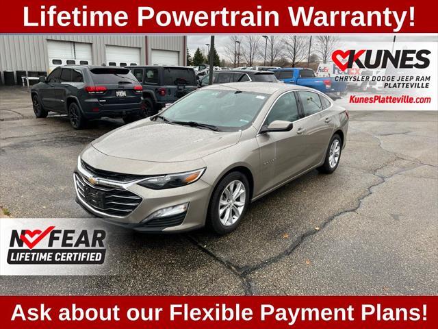 used 2022 Chevrolet Malibu car, priced at $16,277