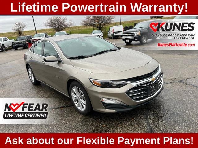 used 2022 Chevrolet Malibu car, priced at $16,277