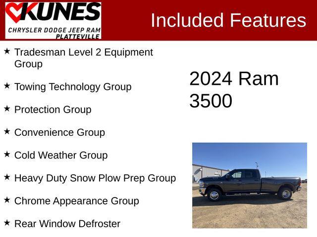 new 2024 Ram 3500 car, priced at $78,026
