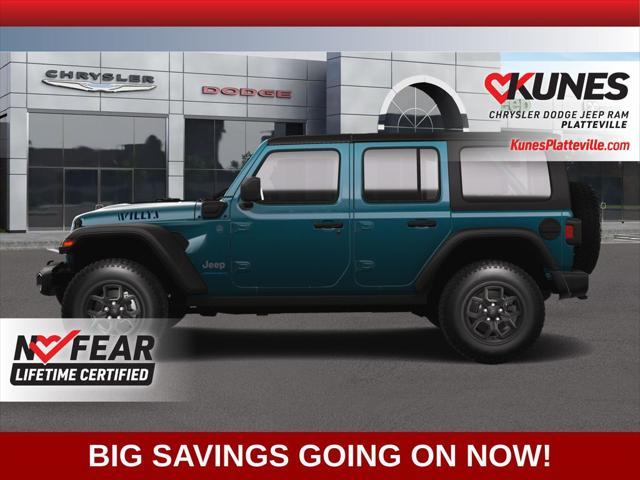 new 2025 Jeep Wrangler 4xe car, priced at $53,305