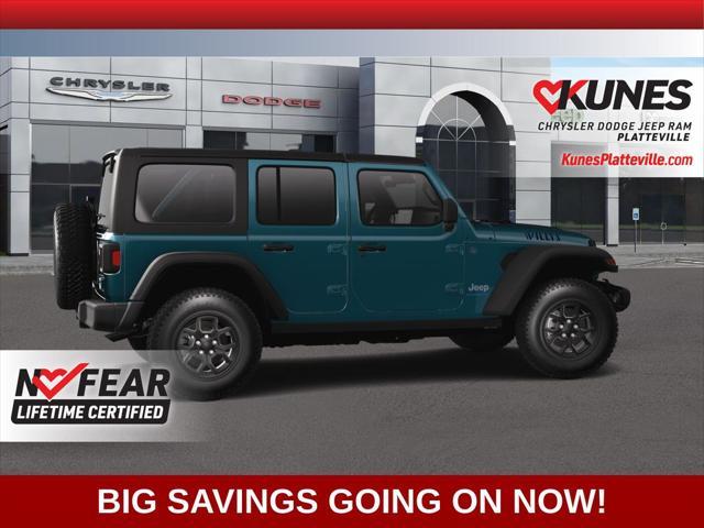 new 2025 Jeep Wrangler 4xe car, priced at $53,305