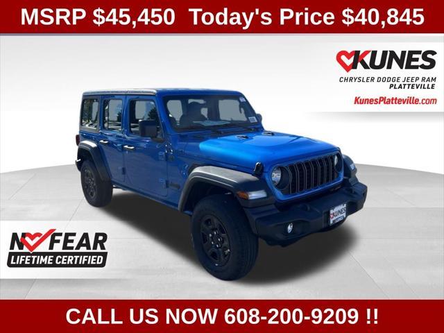 new 2024 Jeep Wrangler car, priced at $37,345