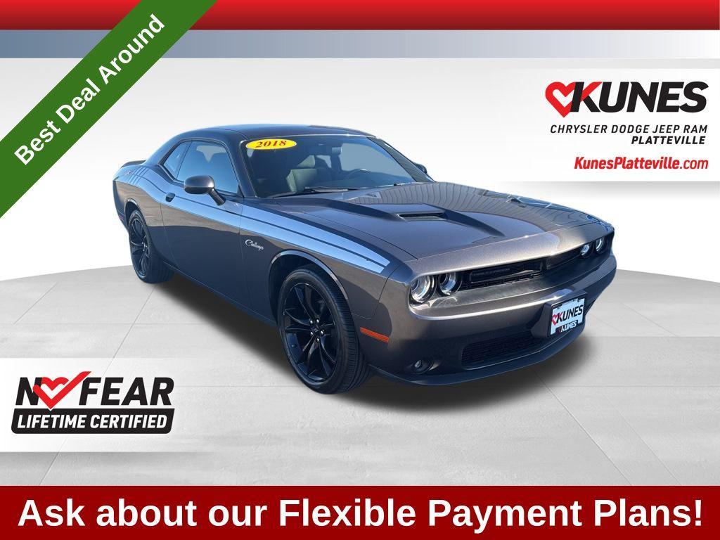 used 2018 Dodge Challenger car, priced at $21,991