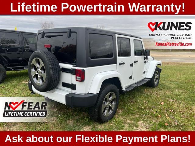 used 2016 Jeep Wrangler Unlimited car, priced at $19,747