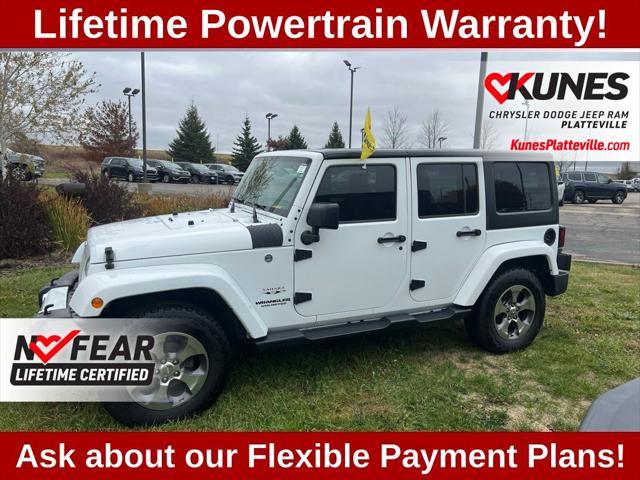 used 2016 Jeep Wrangler Unlimited car, priced at $19,747