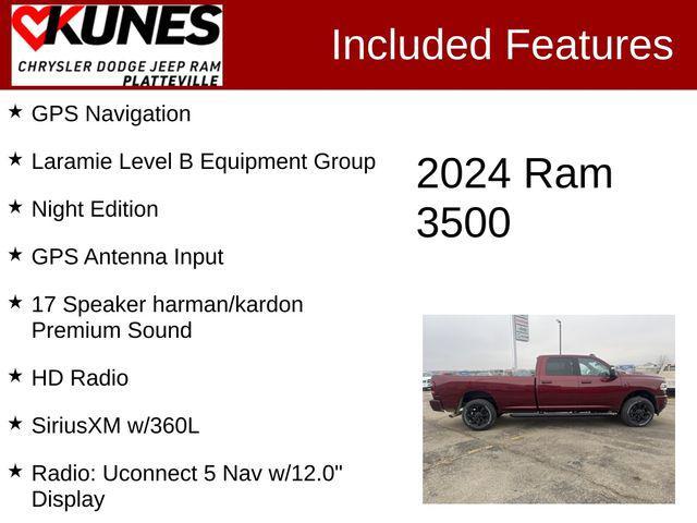 new 2024 Ram 3500 car, priced at $85,188