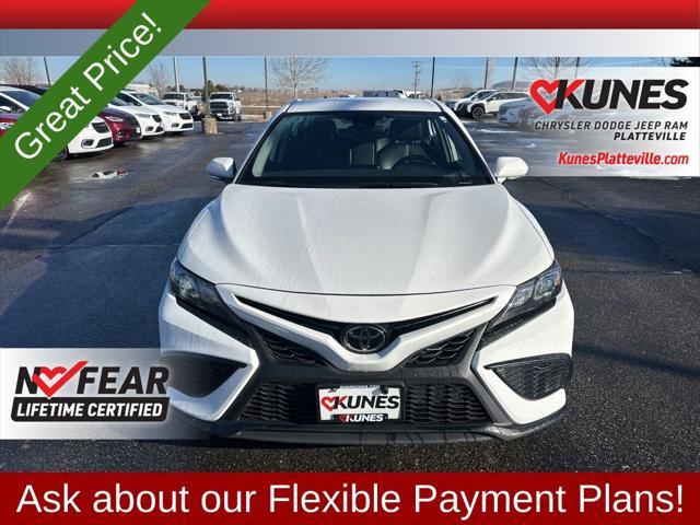 used 2022 Toyota Camry car, priced at $22,277