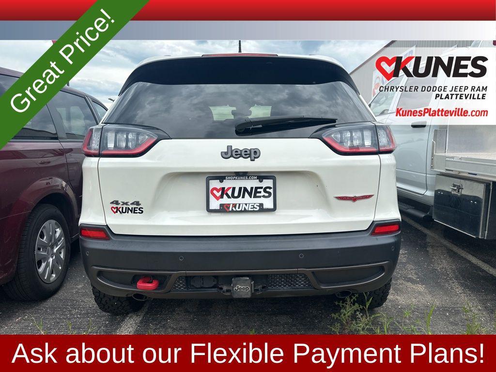 used 2019 Jeep Cherokee car, priced at $16,654