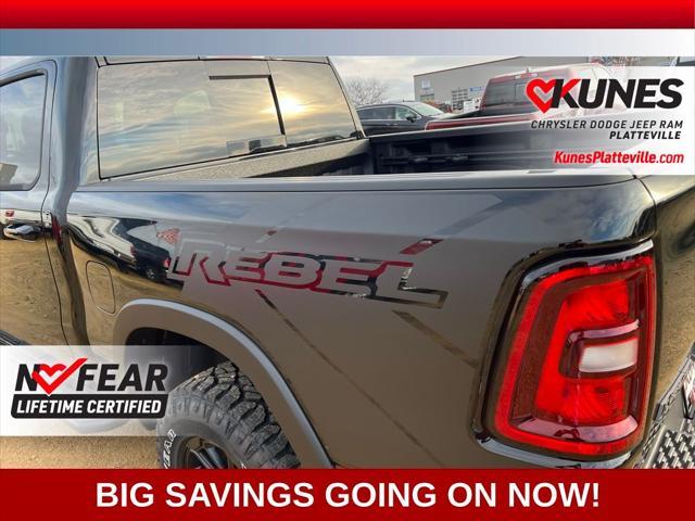 new 2025 Ram 1500 car, priced at $61,932