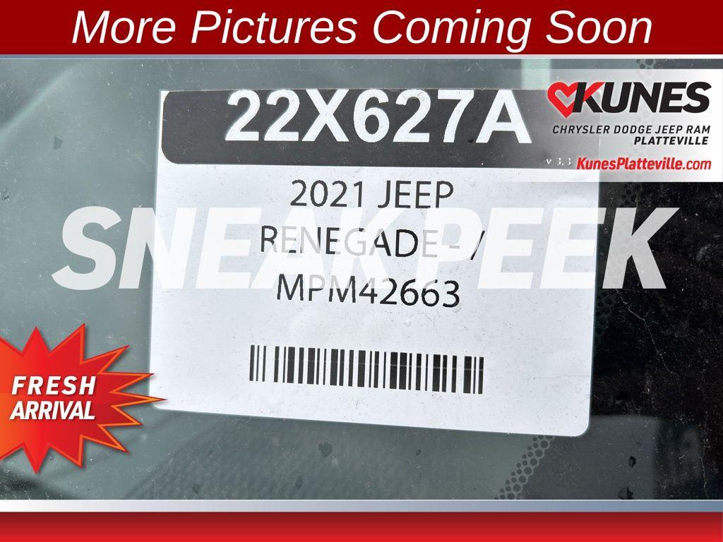 used 2021 Jeep Renegade car, priced at $17,191