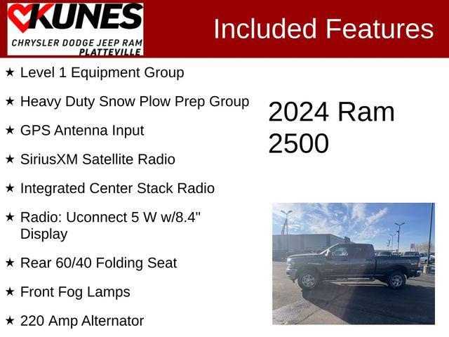 new 2024 Ram 2500 car, priced at $60,960