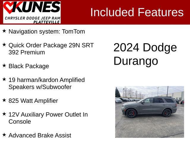 new 2024 Dodge Durango car, priced at $85,391