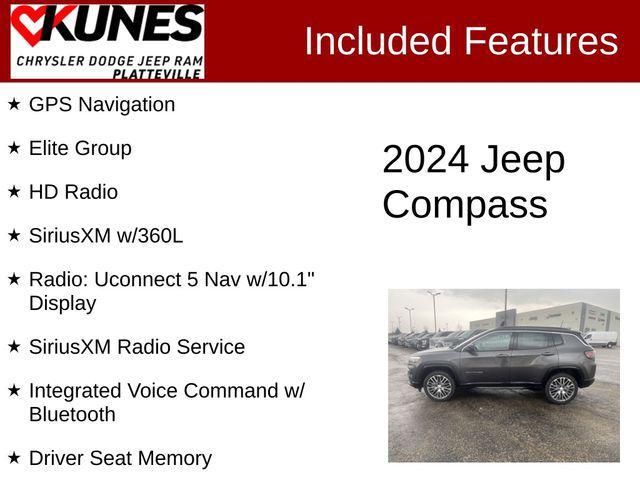 new 2024 Jeep Compass car, priced at $34,979