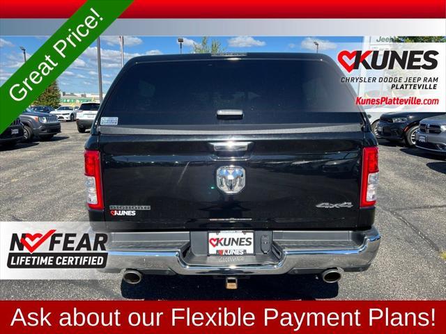 used 2019 Ram 1500 car, priced at $25,477