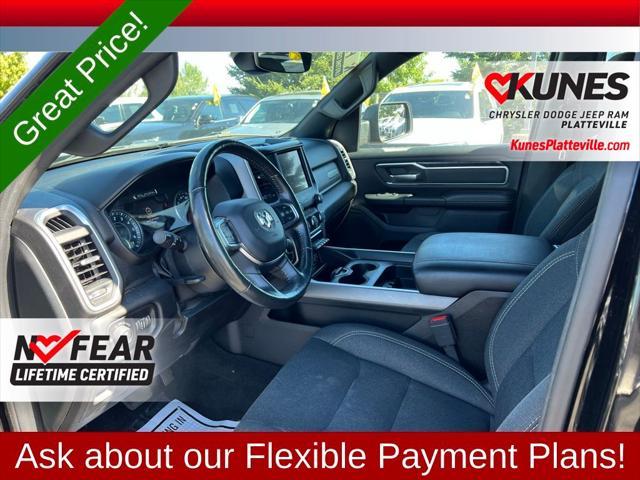 used 2019 Ram 1500 car, priced at $25,477