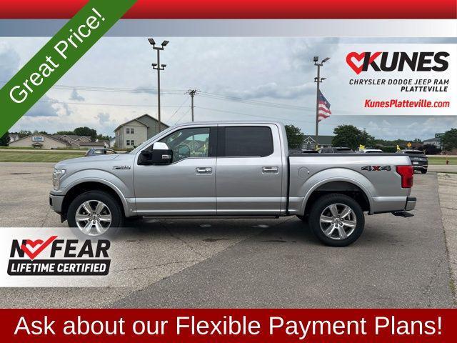 used 2020 Ford F-150 car, priced at $37,977