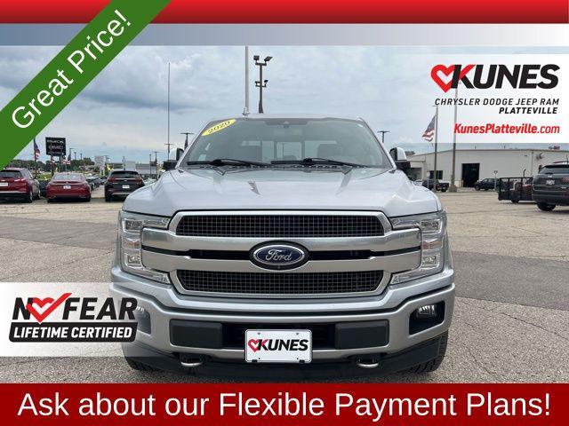 used 2020 Ford F-150 car, priced at $37,977