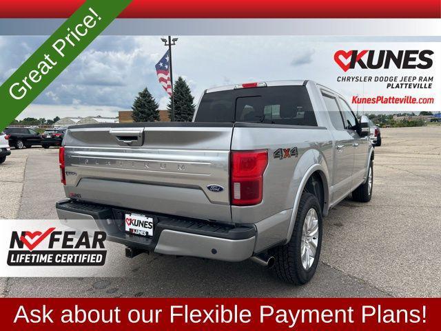 used 2020 Ford F-150 car, priced at $37,977