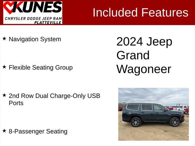 new 2024 Jeep Grand Wagoneer car, priced at $83,057