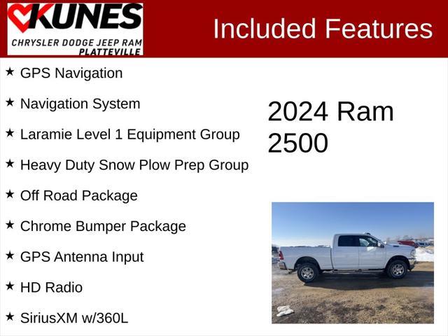 new 2024 Ram 2500 car, priced at $58,015