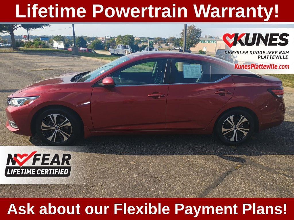 used 2021 Nissan Sentra car, priced at $16,691