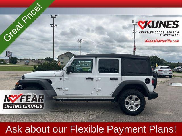 used 2023 Jeep Wrangler car, priced at $27,477