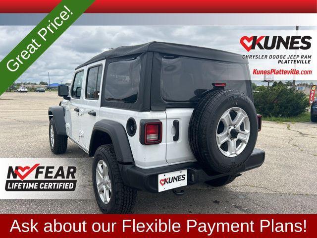 used 2023 Jeep Wrangler car, priced at $27,477