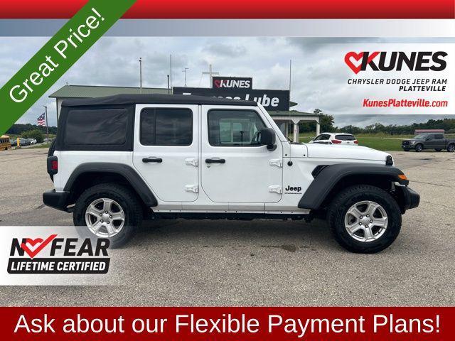 used 2023 Jeep Wrangler car, priced at $27,477