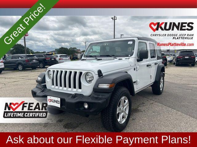 used 2023 Jeep Wrangler car, priced at $27,477