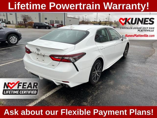 used 2021 Toyota Camry car, priced at $18,977