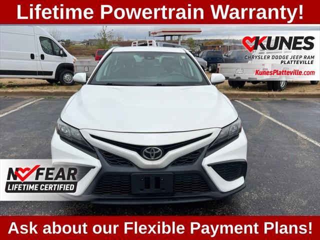 used 2021 Toyota Camry car, priced at $18,977