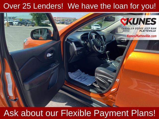 used 2015 Jeep Cherokee car, priced at $12,435