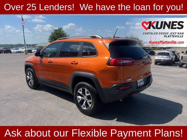 used 2015 Jeep Cherokee car, priced at $12,435