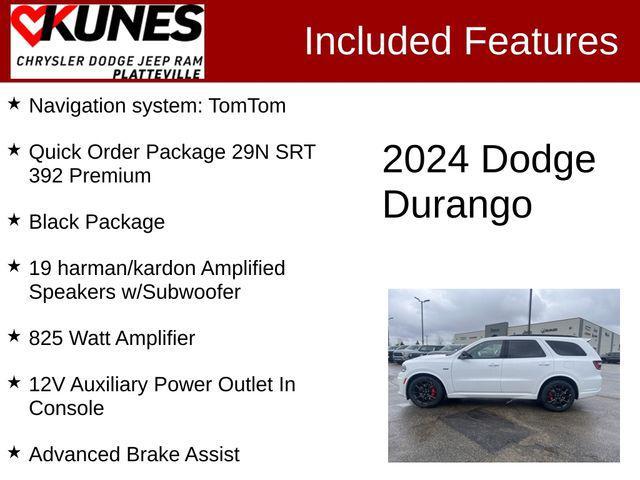 new 2024 Dodge Durango car, priced at $85,047