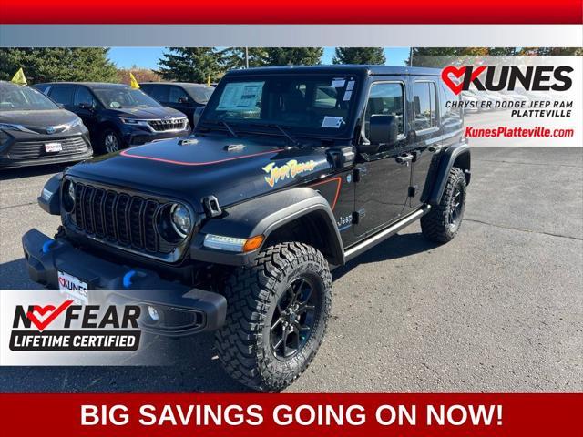 new 2024 Jeep Wrangler 4xe car, priced at $55,142