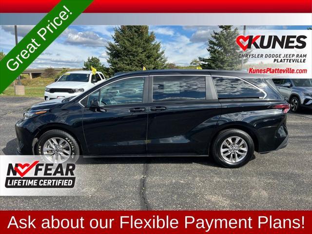 used 2023 Toyota Sienna car, priced at $34,477