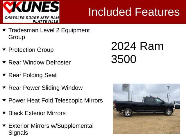 new 2024 Ram 3500 car, priced at $65,048