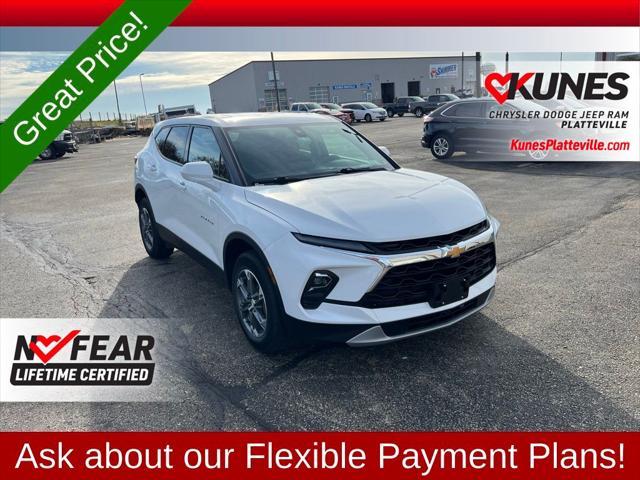 used 2023 Chevrolet Blazer car, priced at $23,477