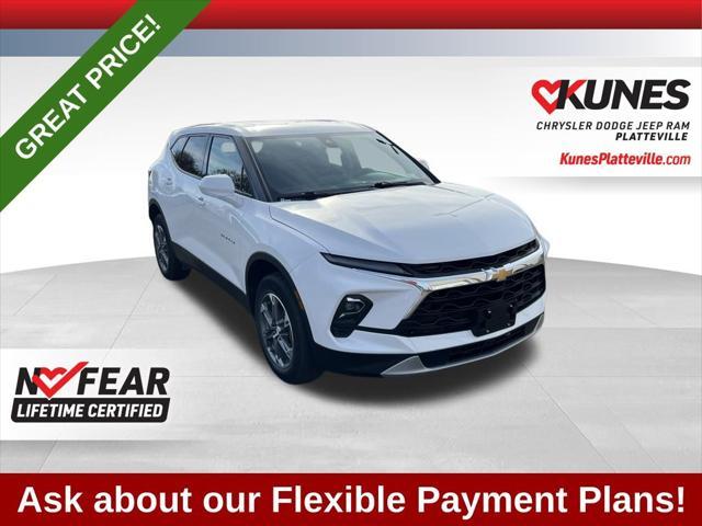 used 2023 Chevrolet Blazer car, priced at $23,477