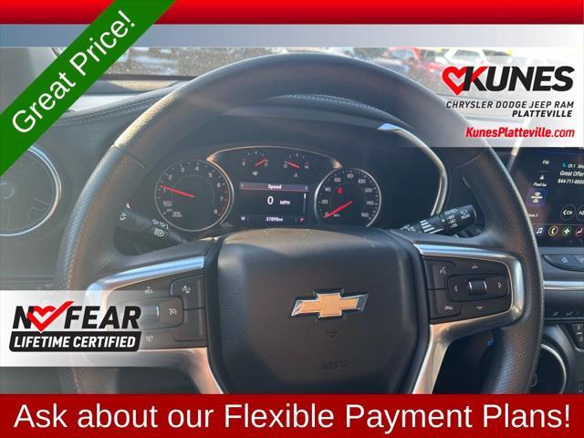 used 2023 Chevrolet Blazer car, priced at $23,477