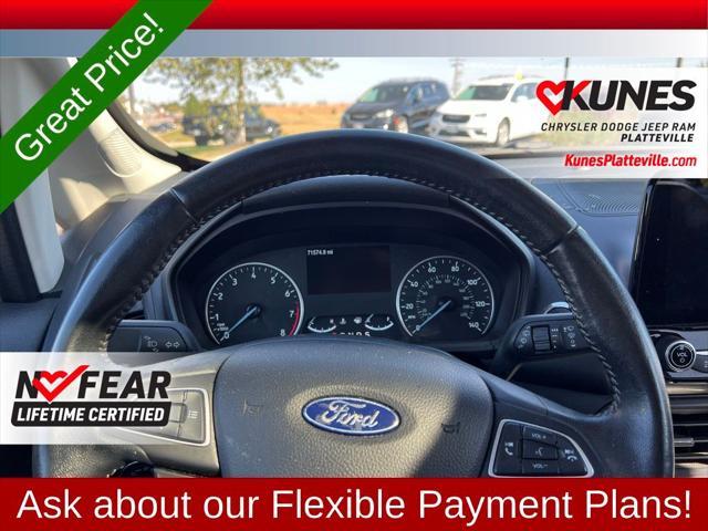 used 2021 Ford EcoSport car, priced at $14,777