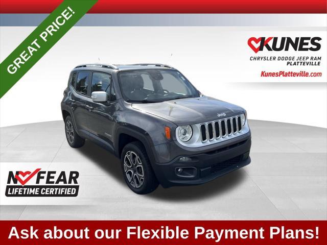 used 2018 Jeep Renegade car, priced at $15,977